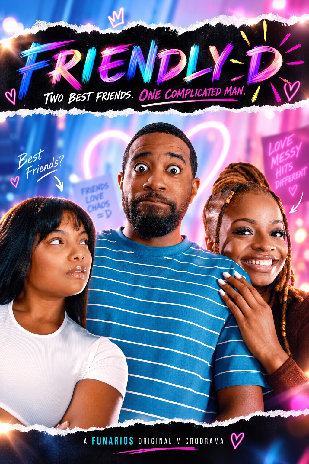 Friendly D poster