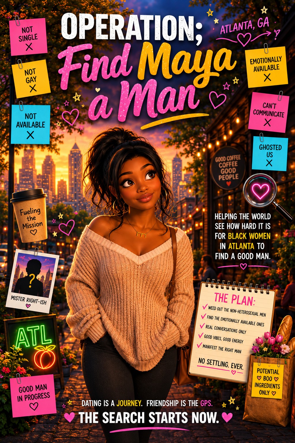 Operation Find Maya A Man poster